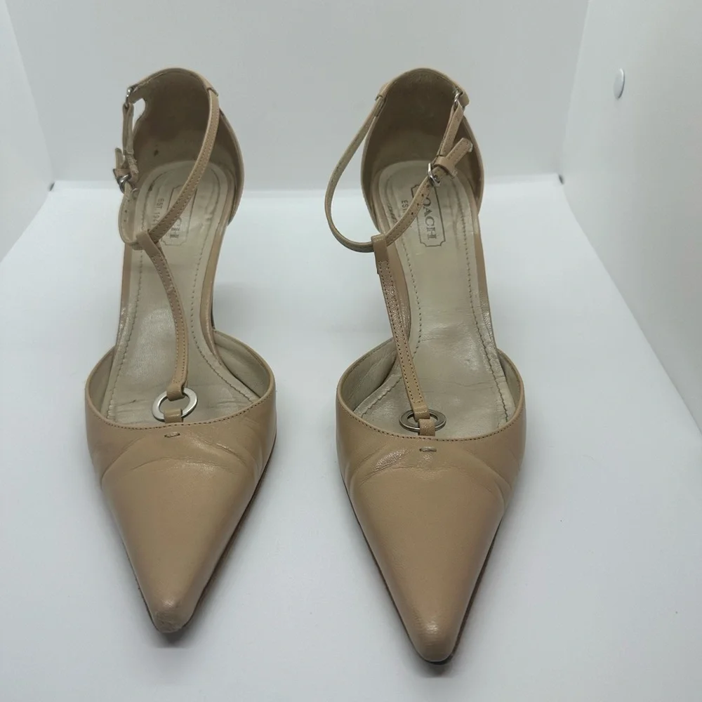 Coach A3127 Alysia Kid Leather heel - Picture 1 of 7